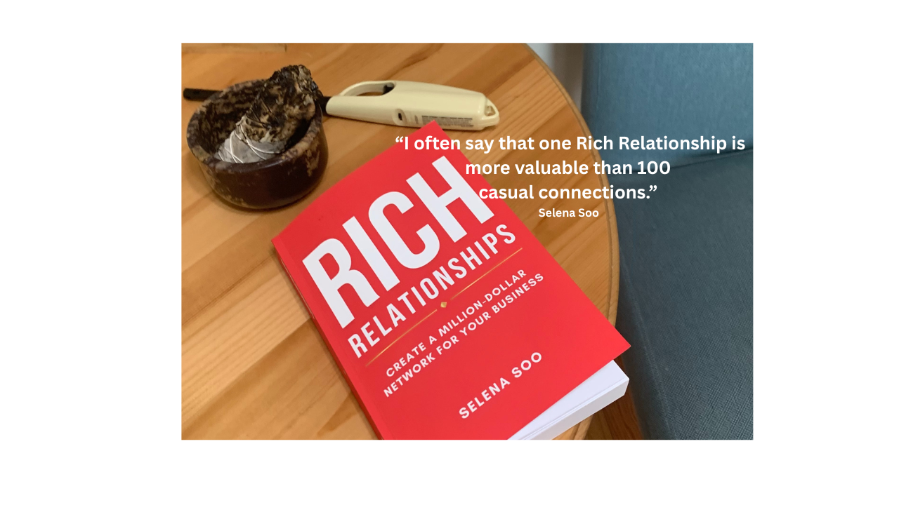 Rich Relationships – A Reflection on Selena Soo’s Book